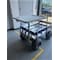 Kahuna Wagons Kahuna Wagons-WHITE King Starboard 20" x 24" Table top with Two Cup Holders CRT080-W - alternate 4